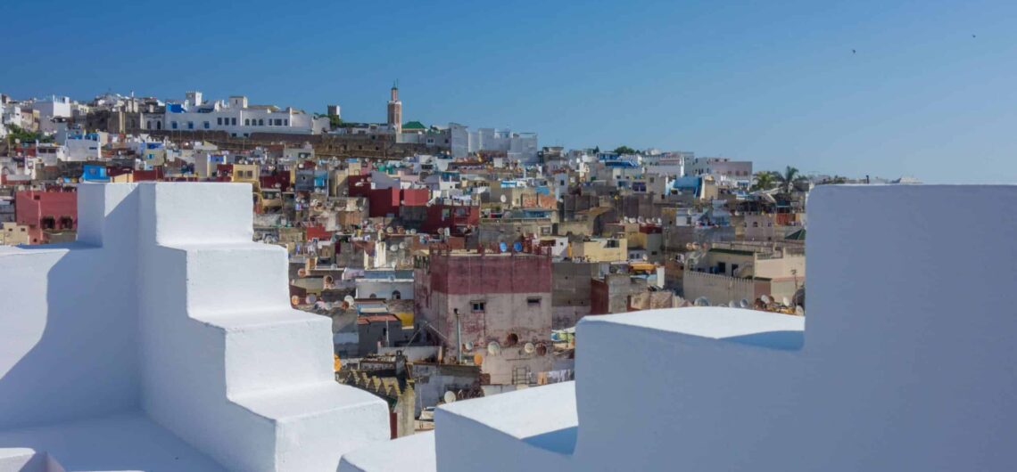rooftop view of Tangier